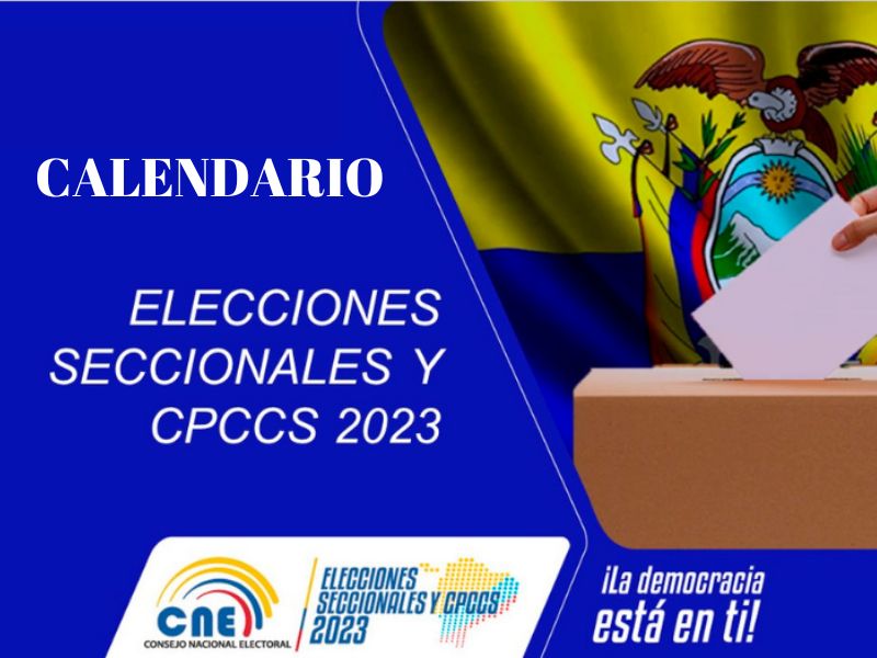 Calendario para las elecciones del 2023