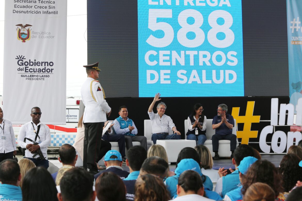 El combate a la desnutrición crónica infantil se fortalece con  el mejoramiento de 588 centros de salud