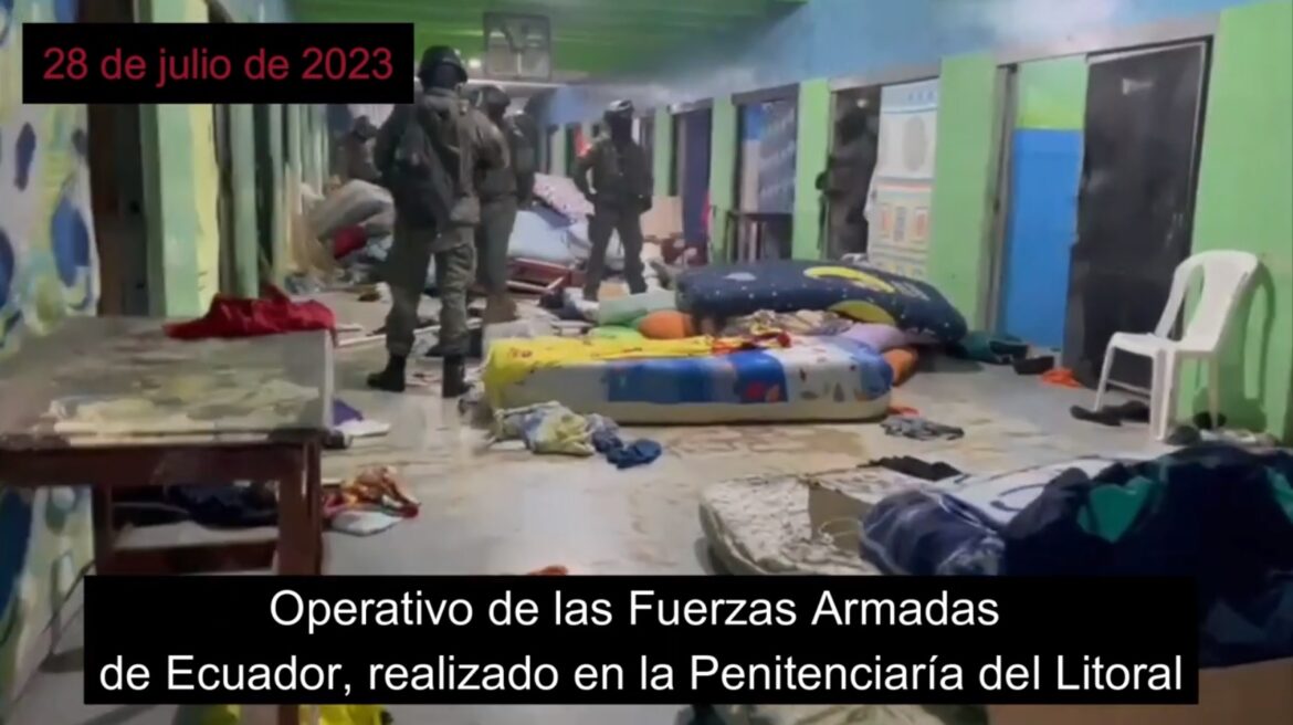 Las Fuerzas Armadas intervinieron por segunda ocasión en el pabellón 3 de la Penitenciaria