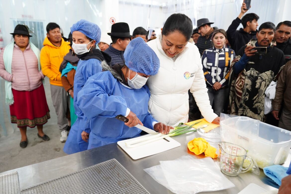 Pichincha ya cuenta con su Centro de Valor Agregado de la Cebolla y Derivados en Cangahua