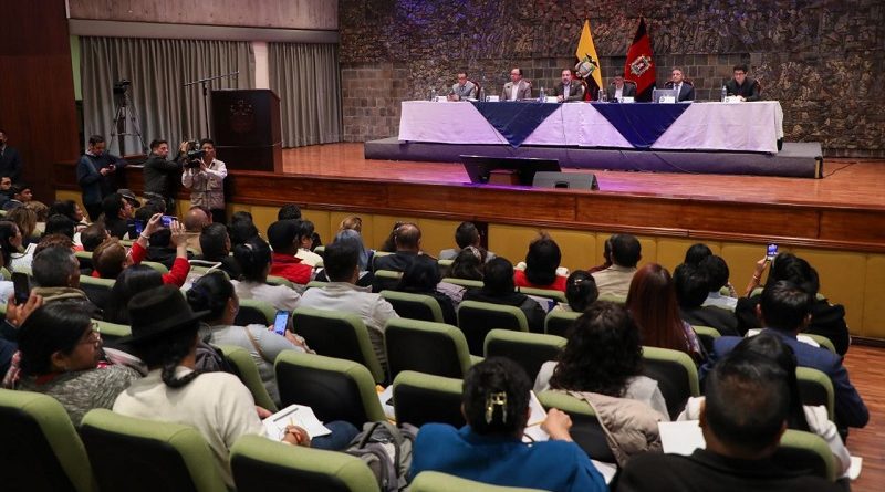 Asamblea de Quito pide al Gobierno Nacional que pague la deuda que tiene con la ciudad de USD 359 millones