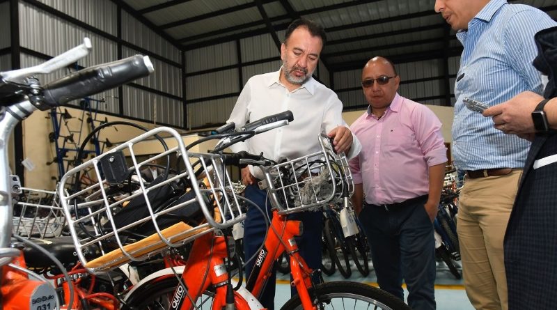 Alcalde pidió elaborar propuesta para activar bicicletas embodegadas