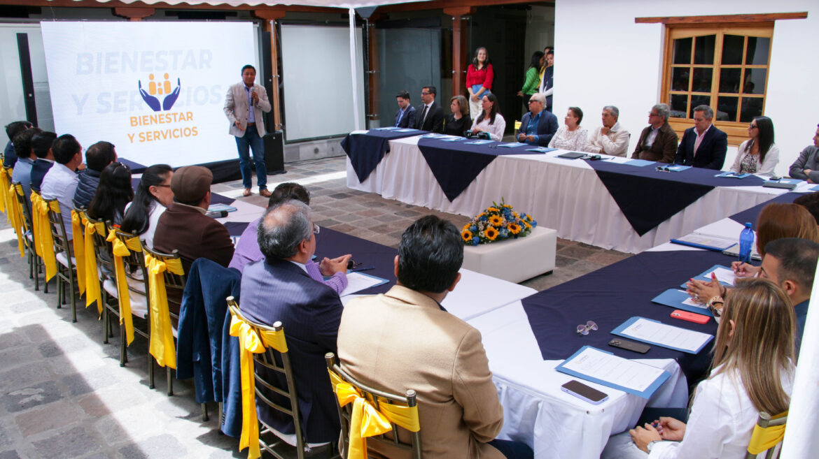 Reunión con empresarios se desarrolló en Sangolquí