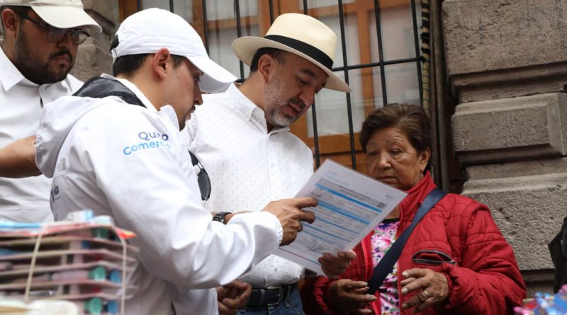 Alcalde Muñoz recorrió el Centro Histórico de Quito