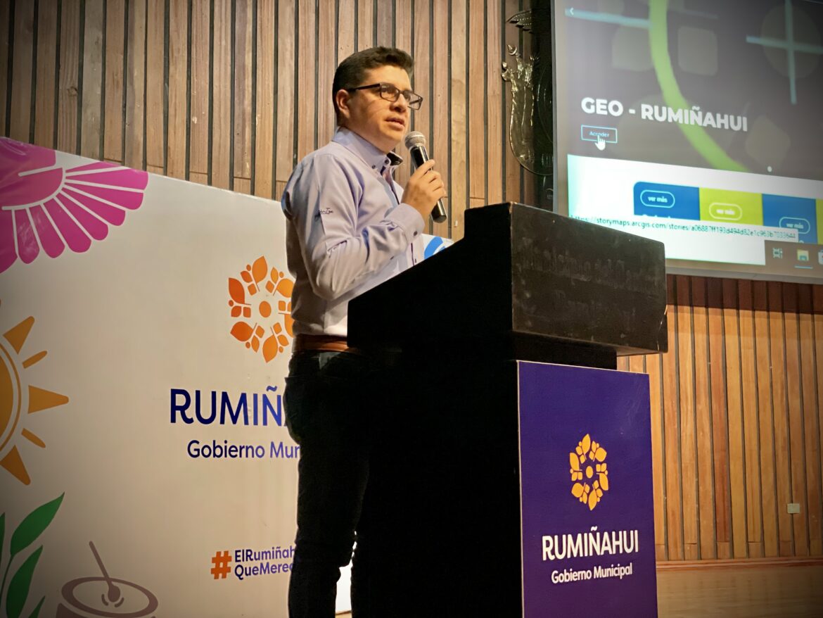 Geo Rumiñahui, plataforma de consultas