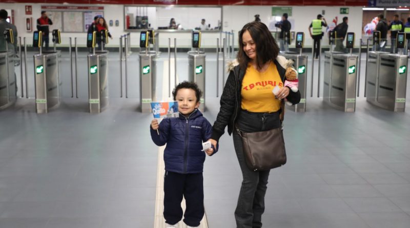 Día Histórico: 15 ciudadanos inauguran el Metro de Quito