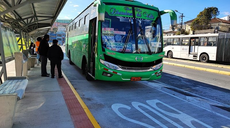 Nueva parada interparroquial “El Arbolito” ya está en funcionamiento