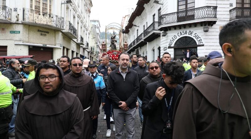 Procesión de Jesús del Gran Poder: manifestación de la fe quiteña