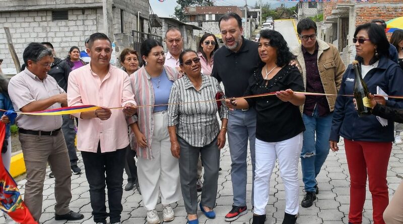 El Municipio de Quito inaugura 21 nuevas obras en la Parroquia Chillogallo