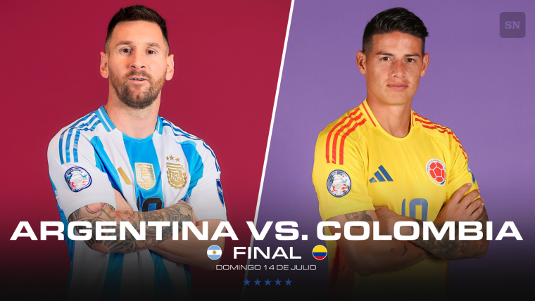 Argentina vs. Colombia: Cuándo juegan y a qué hora es la final de la Copa América 2024