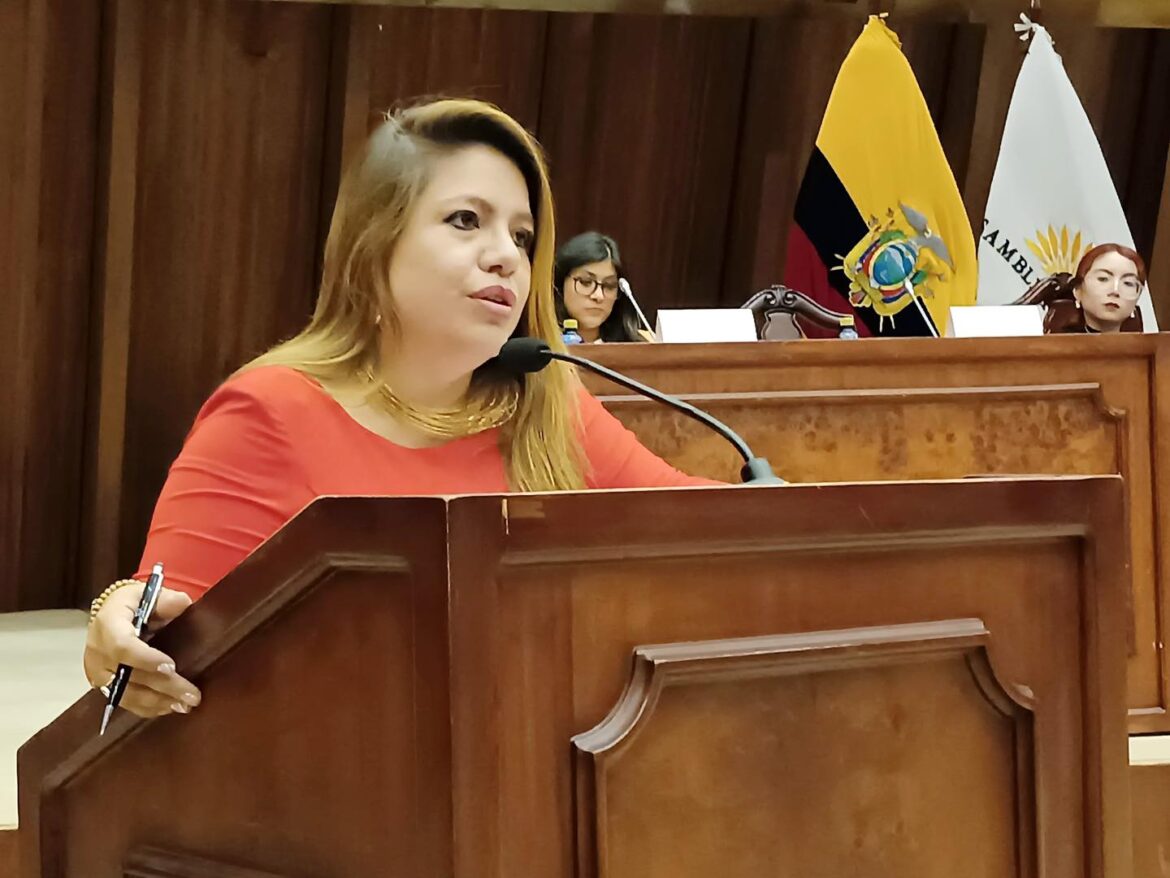 Brillante exposición de la concejal Paula Granda en la Asamblea Nacional