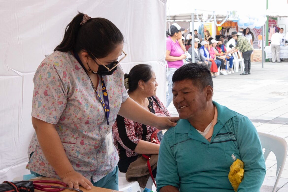 Más de 200 personas accedieron a servicios de salud gratuitos en Rumiñahui