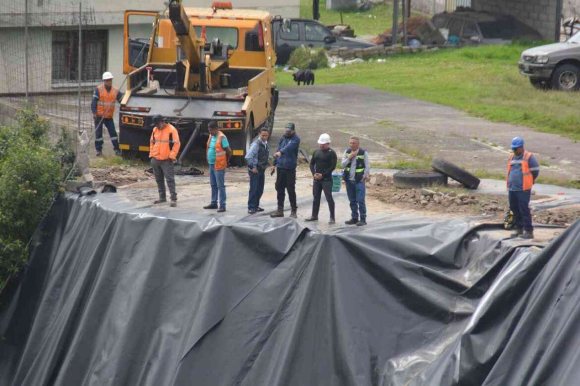 Municipio activa mingas preventivas en Los Chillos para enfrentar la época invernal